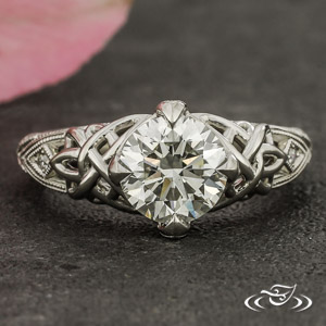 Custom celtic outlet engagement rings